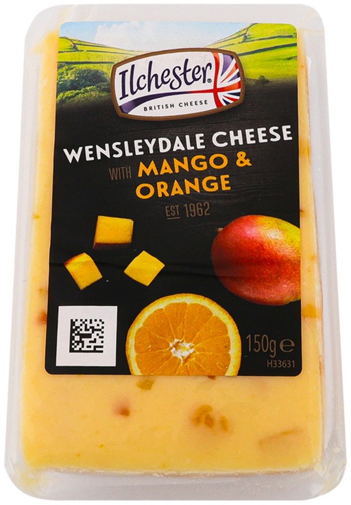 Сир Ilchester Венслідейл з манго та апельсином 39% 150г