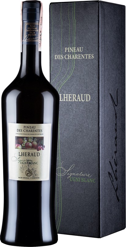 Вино Lheraud Pineau des Charentes Signature Ugni Blanc біле солодке 15,1% 0,75 л