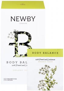 Чай Newby Body Balance Органический черный 25пак