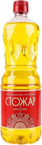 Масло подсолнечное Стожар рафинированное 0,85л