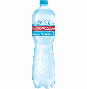Вода Миргородська Лагідна слабогазированная 1,5л