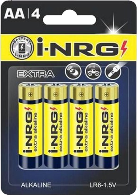 Батарейка i-NRG Extral AА 4шт