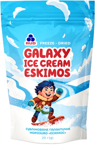 Мороженое Рудь Галактическое «Эскимос» 20г
