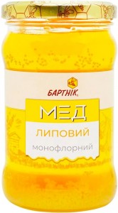 Мед липовый Бартнік 400 г