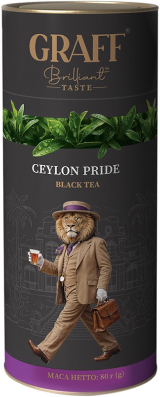Чай Graff Ceylon pride тубус 80 г