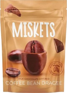 Драже Miskets с кофейными зернами в молочном шоколаде 70 г