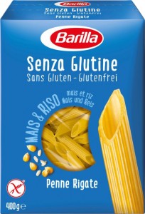 Макарони Barilla Penne Rigate без глютену 400г