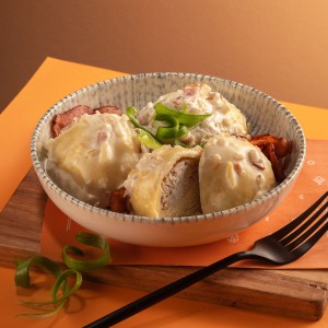 Полтавські галушки з м'ясом