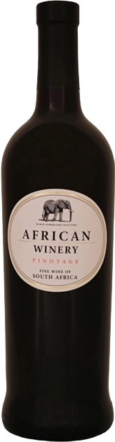 Вино African Winery Pinotage червоне сухе 13.5% 0.75л