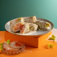 Голубці з креветками