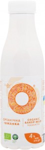 Ряжанка Organic Milk термостатна органічна 4% 470г