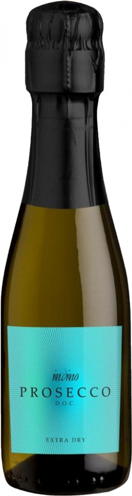 Вино ігристое INVINO Prosecco Spumante Extra dry белое сухое 10,5% 0,2л
