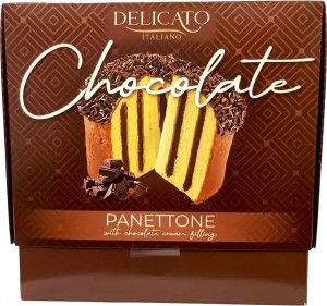 Кекс Delicato Panettone з шоколадним кремом 750 г