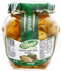 Артишок La Cerignola Nonna целый в масле 314мл