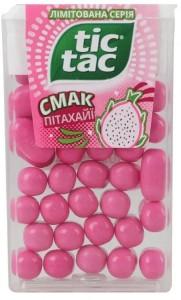 Драже Tic Tac Лимитированная серия со вкусом питахайи 18 г