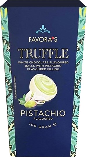 Конфеты Favora's Трюфель Фисташка 100г