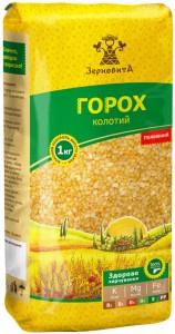 Горох колотый Зерновита 1кг