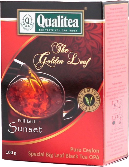 Чай чорний Qualitea Sunset 100 г 