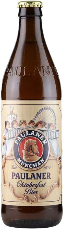 Пиво Paulaner Oktoberfest Marzen світле 5,8% 0,33 л