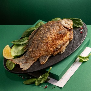 Карась смажений