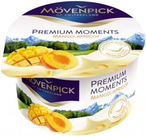 Йогурт Манго-Абрикос Movenpick 5% 100г
