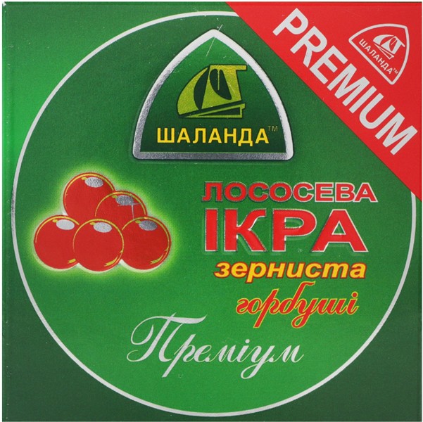Ікра лососева зерниста Шаланда Преміум 100 г 