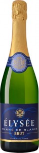 Ігристе вино Elysee Blanc De Blancs Brut біле брют 10.5% 0.75 л