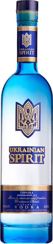 Водка Ukrainian Spirit Украинский дух 40% 0,5 л