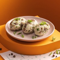 Котлети рисові з печерицями