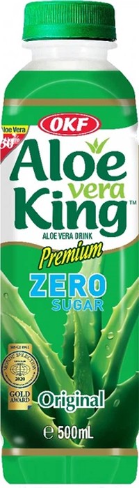 Безалкогольный негазированный напиток Aloe Vera King Zero Sugar 0,5 л