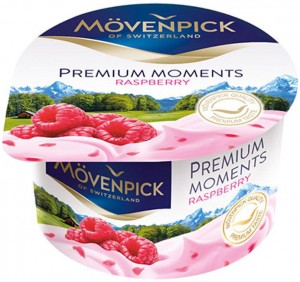Йогурт Малина Movenpick 5% 100г