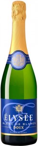 Вино игристое Elysee Blanc De Blancs Doux белое полусладкое 10.5% 0.75 л