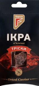 Икра трески Flagman вяленая 20г