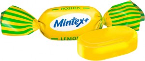 Карамель Roshen Mintex Lemon со вкусом лимона и ментола