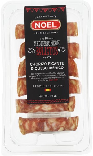 Ролито Noel из пикантной Чоризо и сыра Иберико 66 г