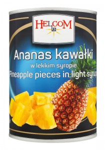 Ананаси Helcom шматочки в сиропі 565г