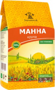 Крупа манная Зерновая 500г