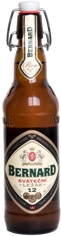 Пиво Bernard Celebration Lager светлое фильтрованное 5% 0,5 л
