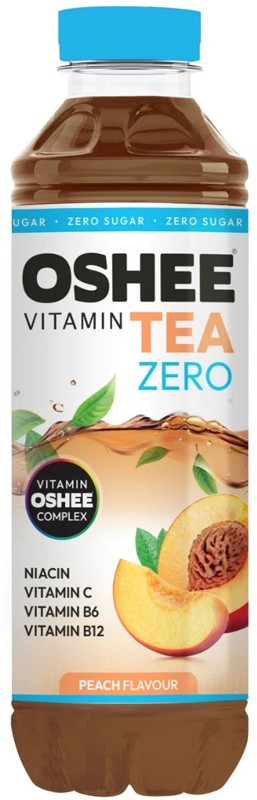 Чайний напій OSHEE Vitamin Zero Peach 0,555 л
