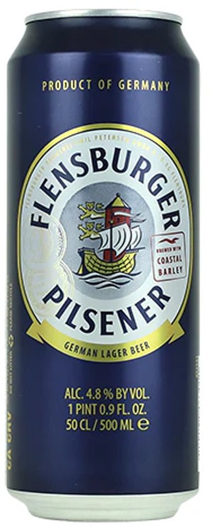 Пиво Flensburger Pilsener 4,8% 0,5 л