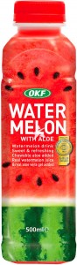 Безалкогольный негазированный напиток Fruit Juice with Aloe Watermeleon 0,5 л
