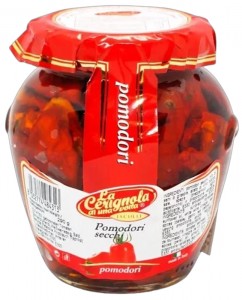 Помідори La Cerignola в'ялені в олії 314 мл