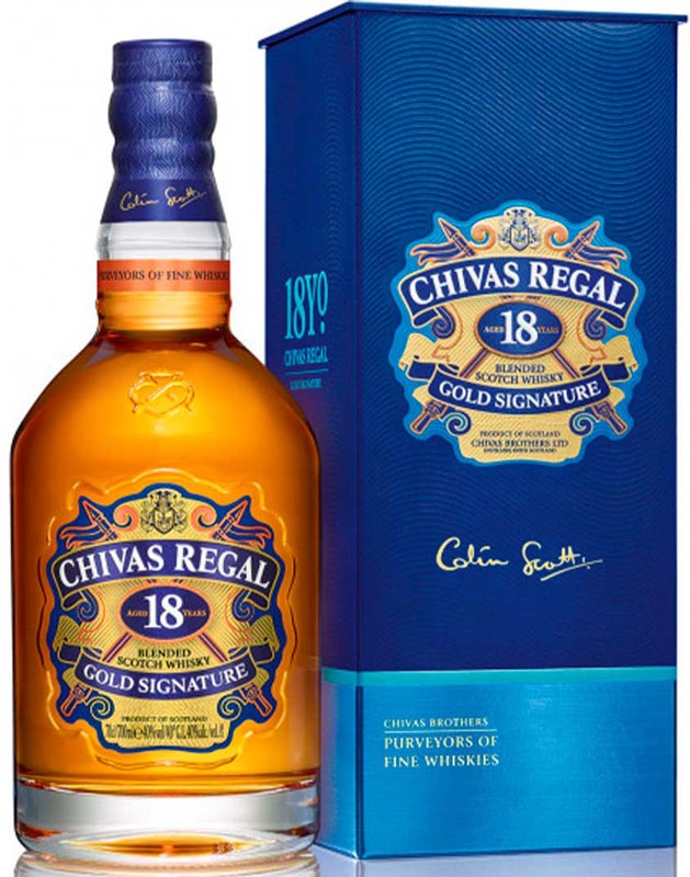 Віскі Chivas Regal 18 років 0,7л
