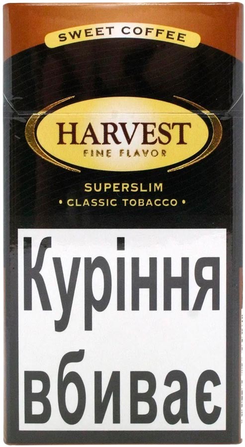 Цигарки Harvest Superslim Sweet Coffee
