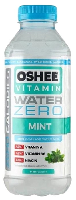 Напиток безалкогольный негазированный Oshee Vitamin Water Zero Mint 0,555 л