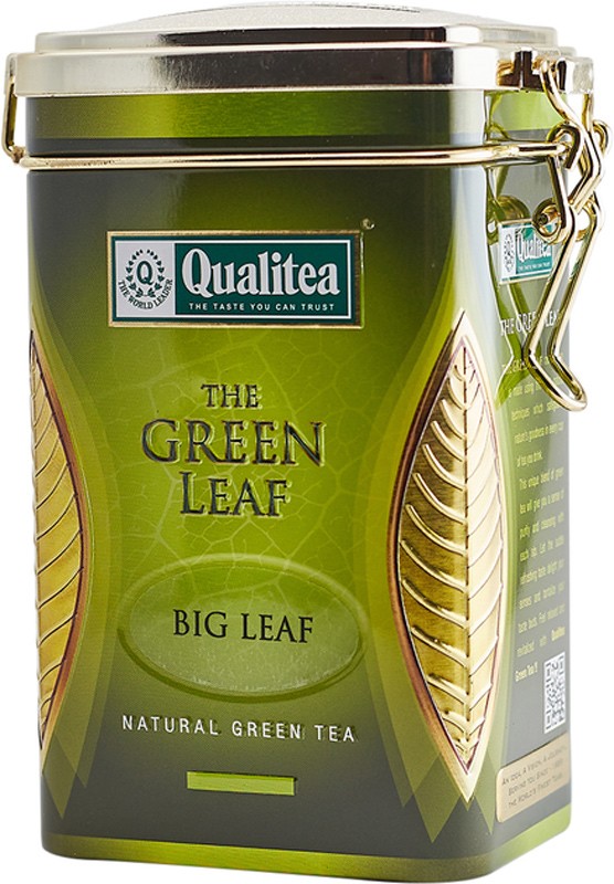 Чай зелений Qualitea Крупнолистовий 100 г