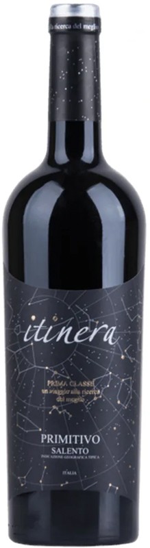 Вино Itinera Prima Classe Primitivo Salento красное сухое 0,75 л