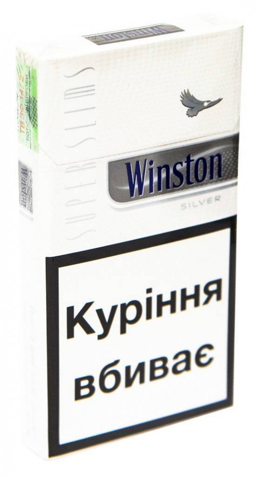 Сигареты Winston Silver Superslims