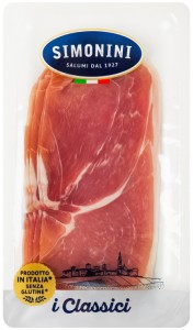 Шинка Simonini Прошуто нарізка 80 г