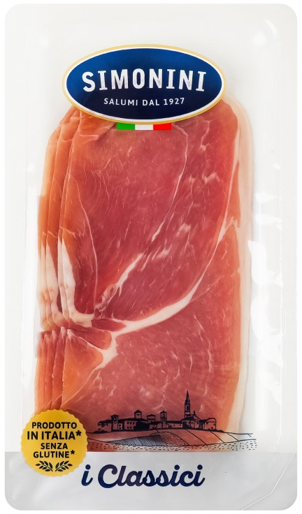 Шинка Simonini Прошуто нарізка 80 г